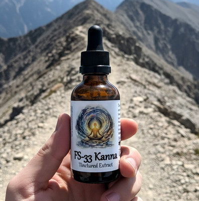 Kanna FS-33 Tincture (Sceletium Tortuosum) - Standardized Kanna Extract