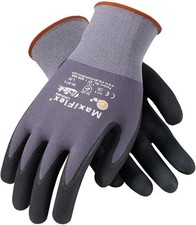 12 PAIR MaxiFlex PIP large ultimate Micro Foam Nitrile Grip Coated WORK GLOVES