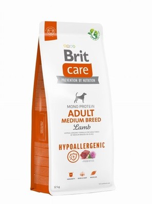 Brit Care Hypoallergenic Adult Medium Breed Lamb 12kg