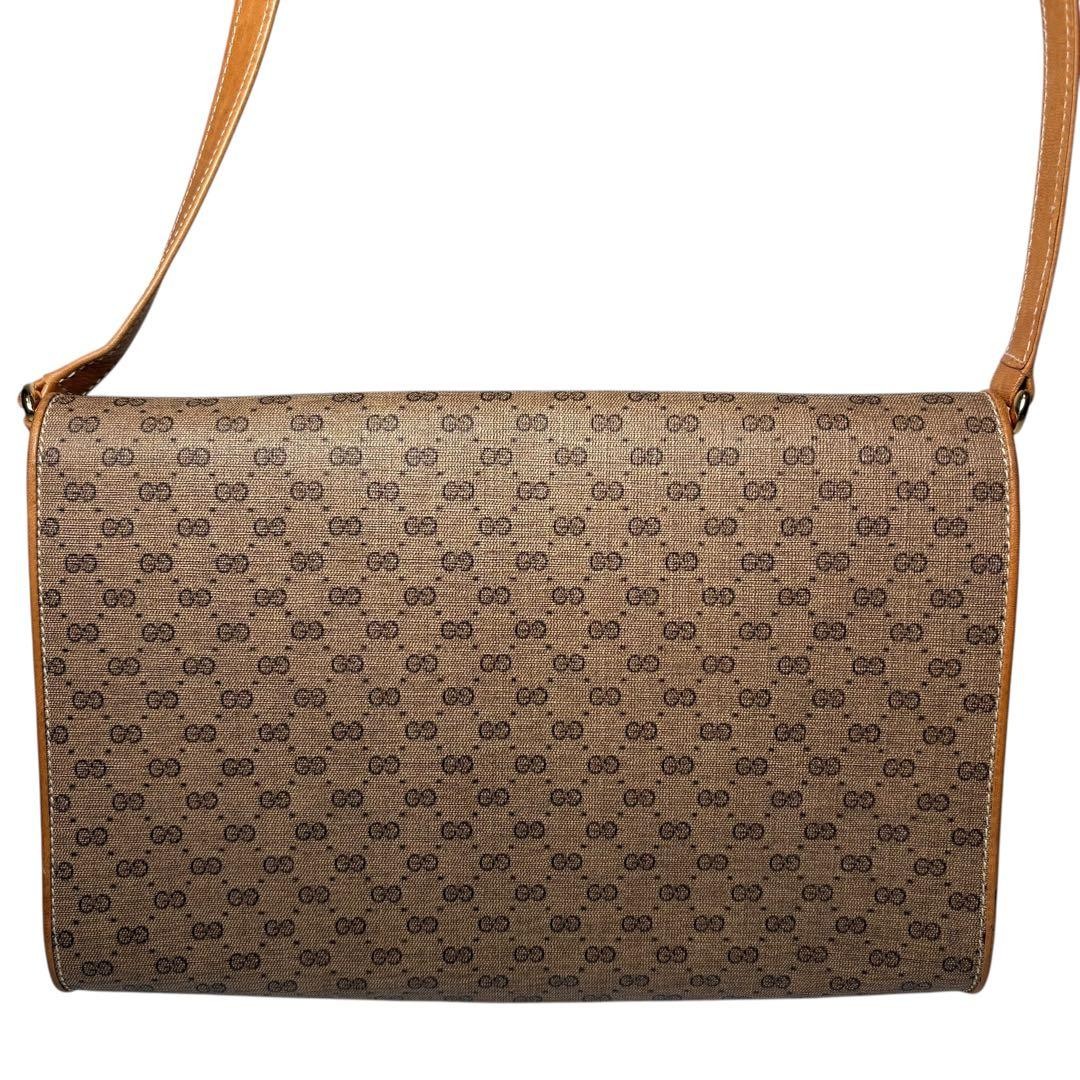 Excellent Condition GUCCI GG Pattern Micro GG Lea… - image 2