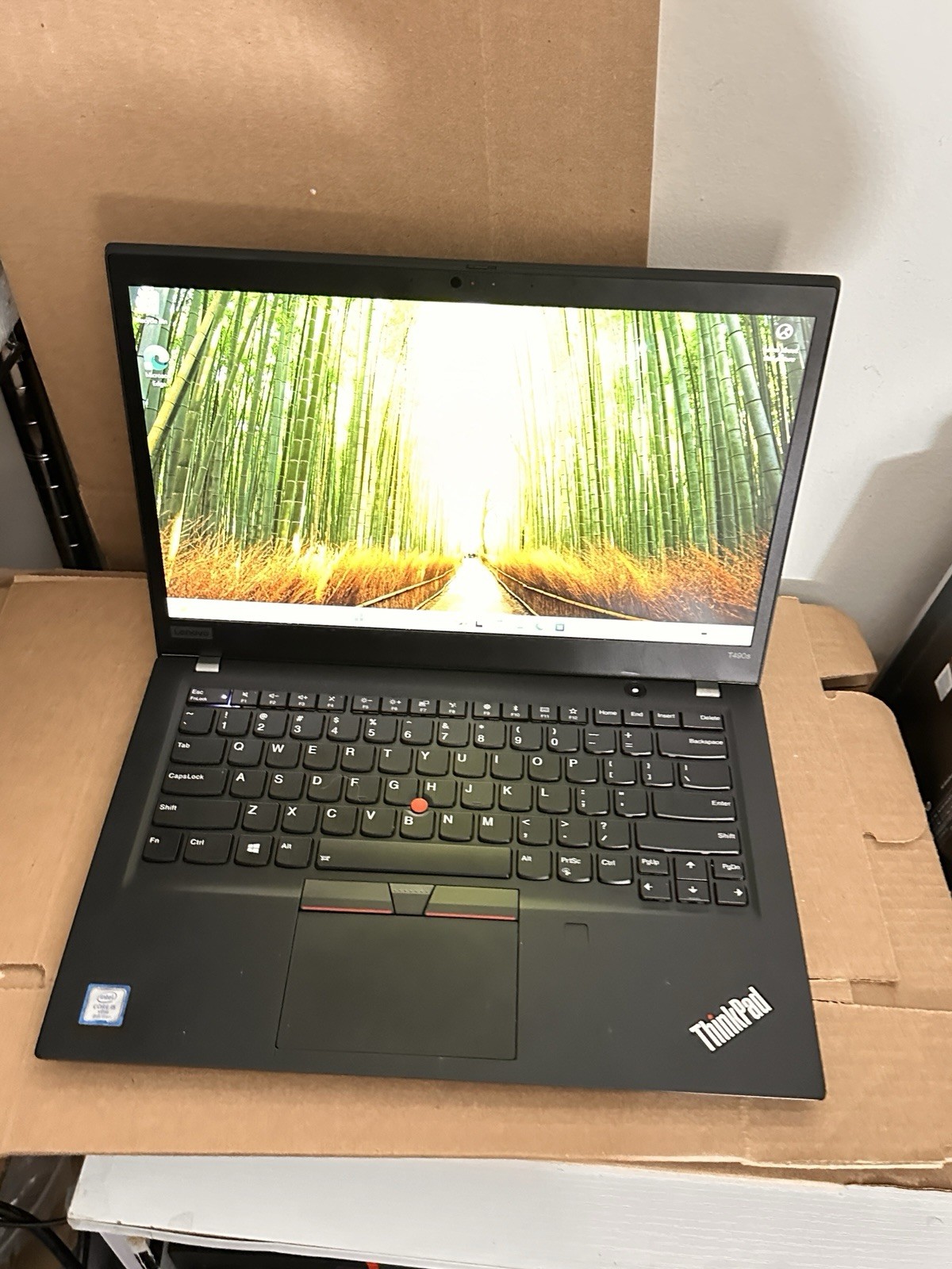 Lenovo ThinkPad T490s, 14-Inch Laptop, with Intel Core i5 8th Gen.