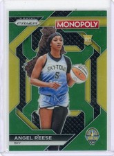 2024 Panini Prizm Monopoly WNBA Angel Reese All-Star Green 11/24 Rookie RC