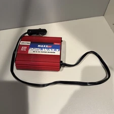 Vector Maxx SST 225 Watt DC To  110 Volt AC Power Inverter VEC034 Red