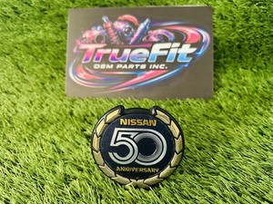 Nissan 50th Anniversary Badge for sale | eBay