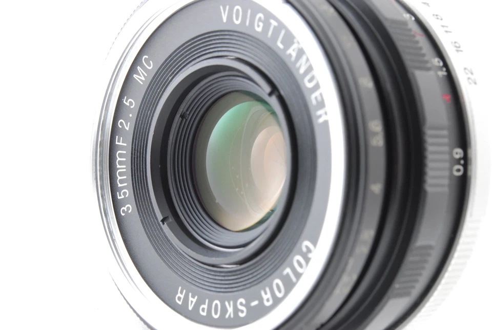 [B V.Good] Voigtlander COLOR-SKOPAR 35mm f/2.5 MC Lens P Type Leica L39 9629 - Image 2 of 4