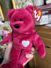 Valentina Bear Ty Beanie Baby, a collectible plush toy