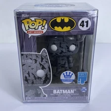 Sealed Funko Pop! Art Series DC Comics Batman 41 Funko Shop Exclusive Protector