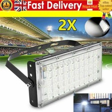LED Security Floodlight Flood Lights Indoor Outdoor Garden Waterproof Lamp 50W
