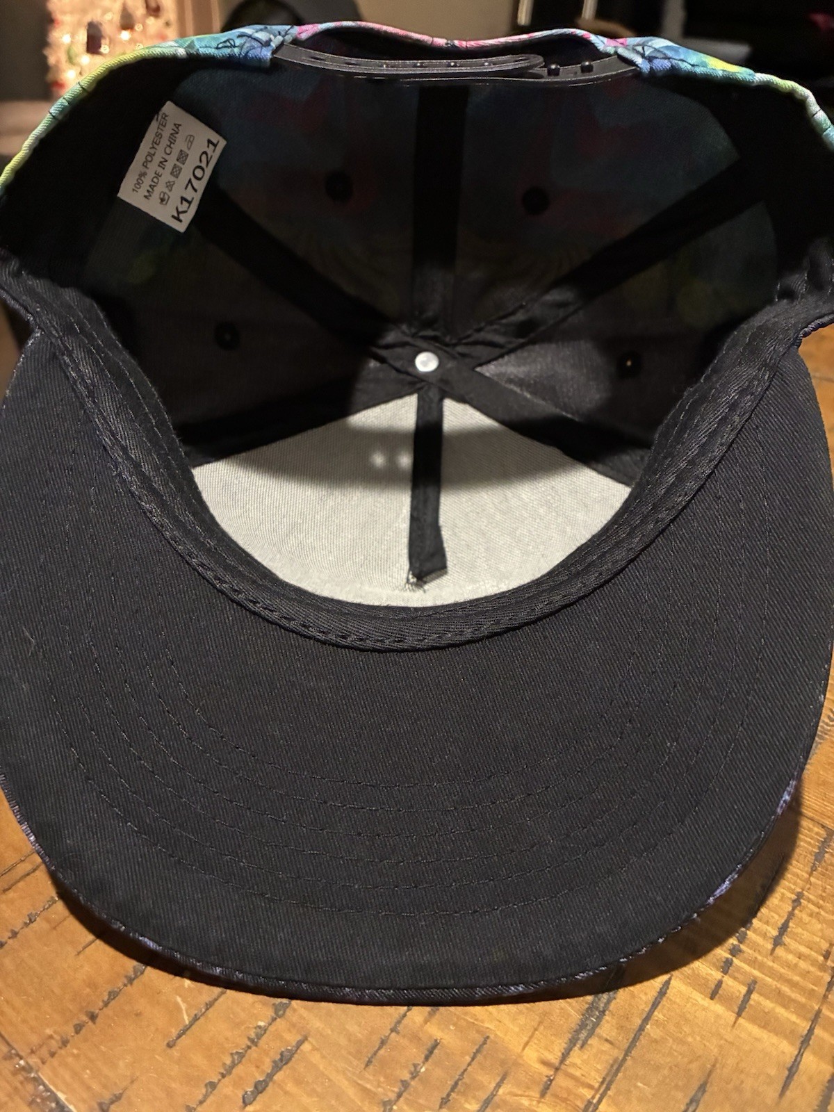 Psychedelic Themed SnapBack Hat Cap Featuring A M… - image 5