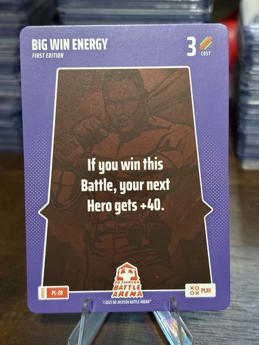Bo Jackson Battle Arena Play 28 - BIG WIN ENERGY (PL-28)