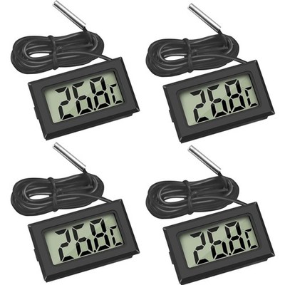 Digital LCD Thermometer, Temperatur Monitor, mit Sensor, Kühlschrank, Aquariu...