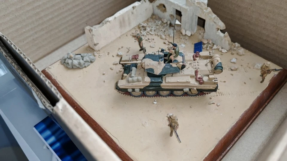DIORAMA 1/72 Lybie 1941 operation Crusader - Photo 4/4