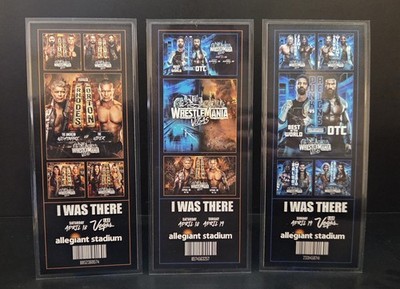 WWE Wrestlemania 42 Commemorative Tickets