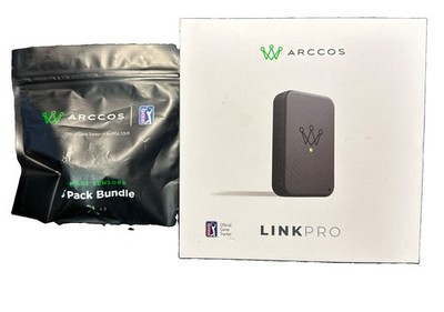  Arccos Golf training Aid, Link Pro+3pk Replacement Sensors New Factory Sealed