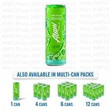 Alani Nu Lime Slush Energy Drink 12 oz NEW Unreleased Flavor choose your pack 