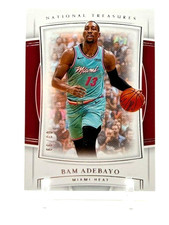 2019-2020 Panini National Treasures Bam Adebayo /99 Miami Heat #99