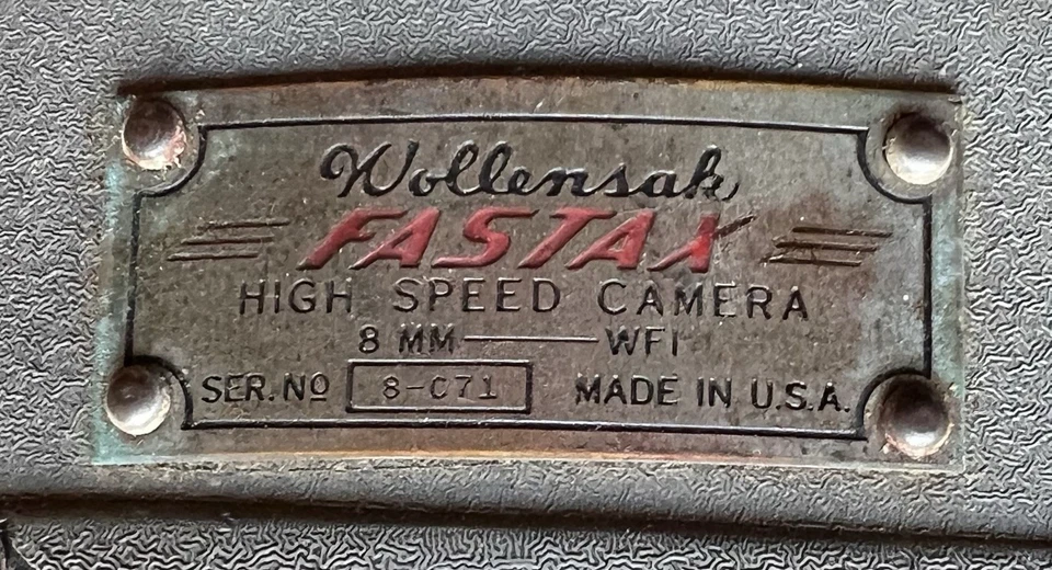 Высокоскоростная камера Wallensak 8 мм WF-1 Fastax. - Изображение 2 из 4
