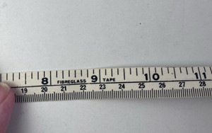 Vintage Dean Fibreglass Tape Measure 151cm 59in Made In England