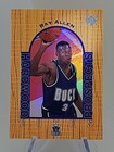 Ray Allen Rookie Holo Hardwood Prospects UD3 1997 Upper Deck Milwaukee Bucks
