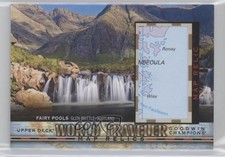 2018 Goodwin Champions World Traveler Map Relics Fairy Pools Scotland #WT-79 0w6