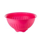 Tupperware Junge Welle Sieb für Schüssel 4,3 l Pink Servierschüssel