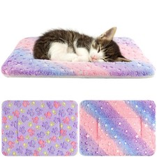 2 Pack Cat Blanket for Indoor Cat, Warm Calming Kitten  Puppy Beds for Anxie...