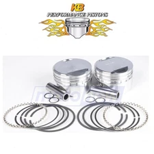 KB Forged Piston Kit for 1985-1987 Harley Davidson FXRC Low Rider Chrome - ch