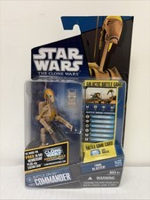Star Wars Clone Wars Battle Droid Commander CW22  2910  New  MOSC