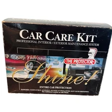 NEW The Protector Car care kit Wash Upholstery paint leather Cleaner SHINE