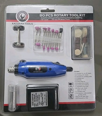 Katonah Tools 80-pc Rotary Tool Kit