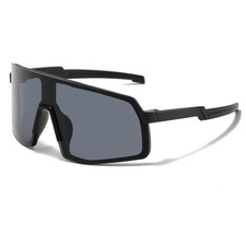 JOVAKIT Kids Baseball Sunglasses 18mm Bridge, 65mm Lens Width, 01 Black/Grey