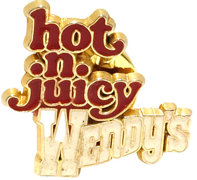 Wendy's Restaurant ''hot n juicy'' Lapel Pin