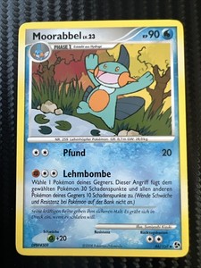 Pokémon TCG Marshtomp Great Encounters 46/106 Regular  Uncommon  Moorabbel Lv 23
