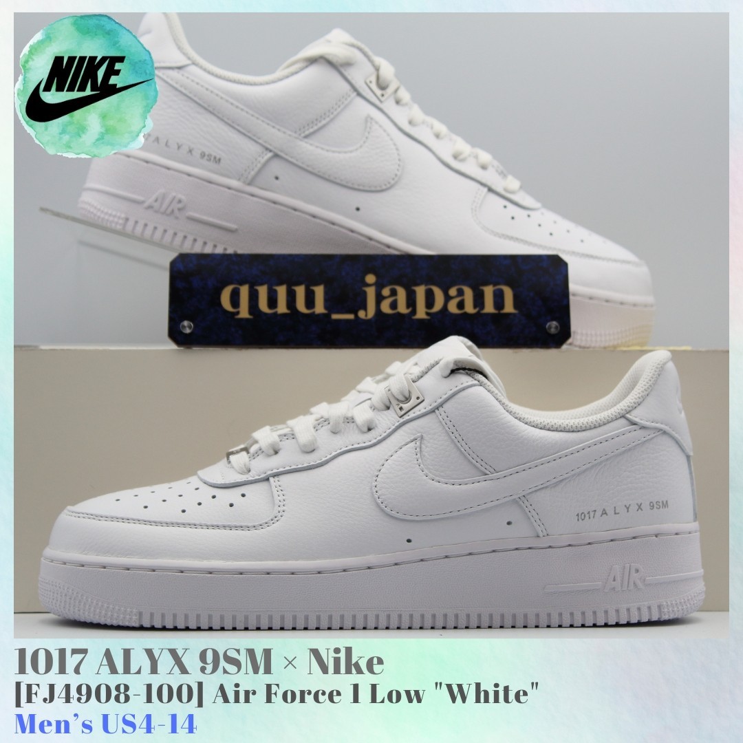 Size 9 - 1017 ALYX 9SM x Nike Air Force 1 SP Low Triple White for