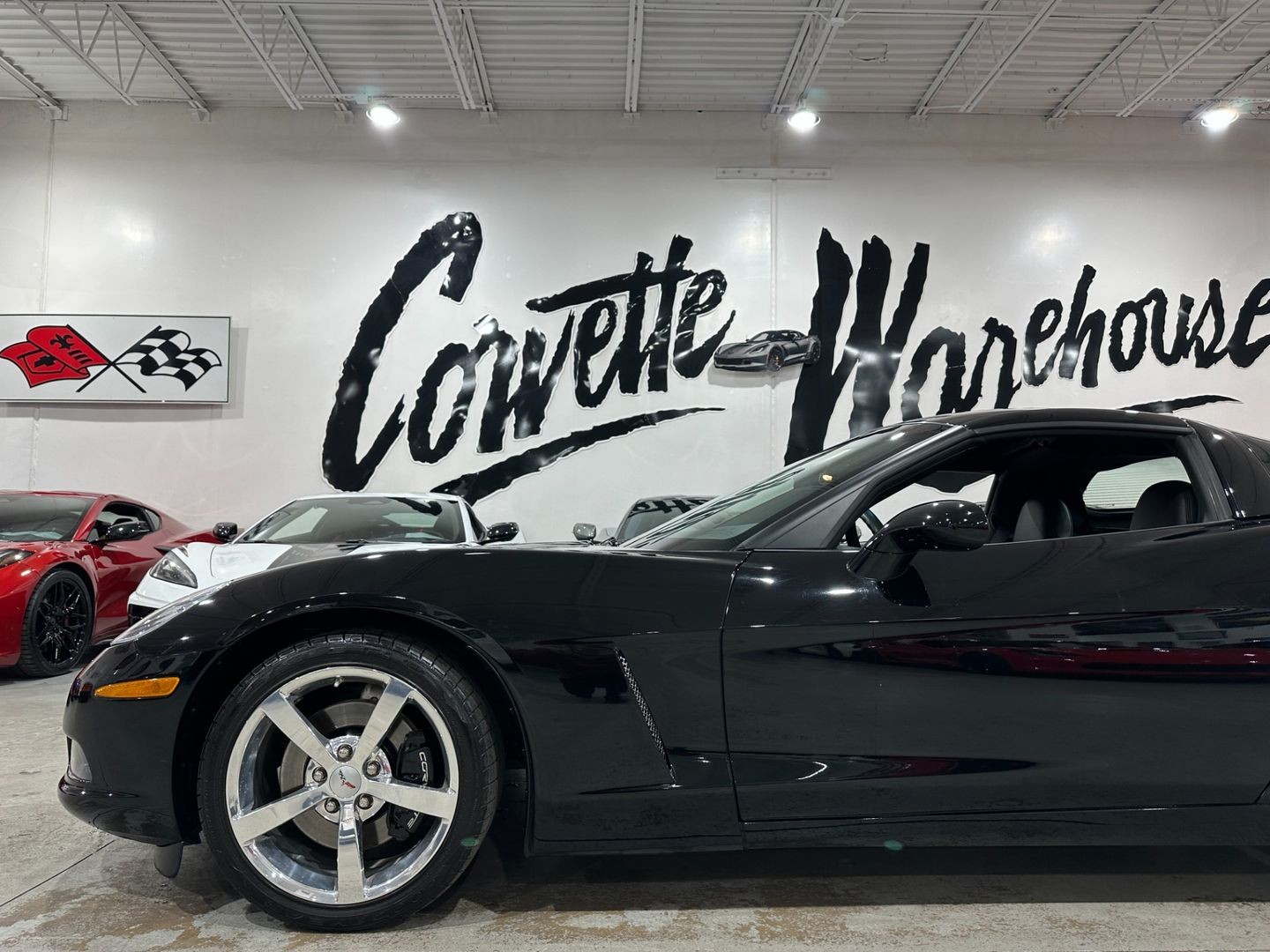 2008 [41U] Black Chevrolet Corvette   | C6 Corvette Photo 7