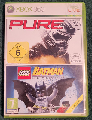 Pure & LEGO Batman: The Videogame Bundle   Xbox 360 PAL, USK 6, Xbox Live