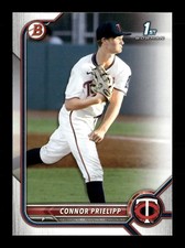 2022 Bowman Draft #BD-8 Connor Prielipp Minnesota Twins