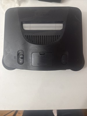 N 64 Nintendo 64 Home Console - Black - Tested And Works