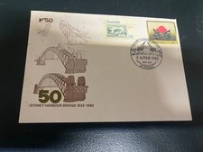 (1889) 29-12-2025 - Australian FDC  - 1982 - Sydney Harbour Bridge 60th anni.