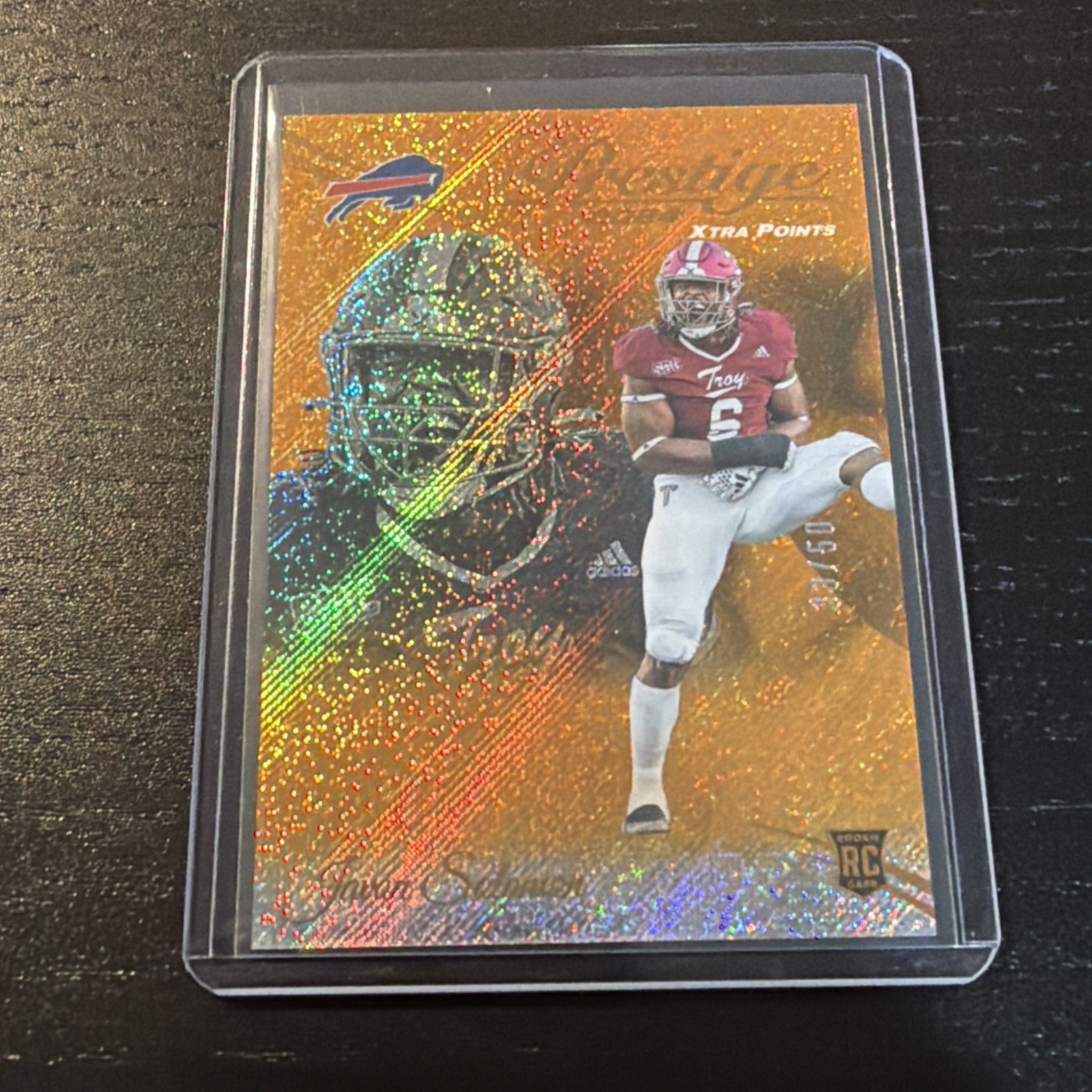 Javon Solomon Panini Prestige #376 Gold Xtra Points