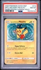 2020 POKEMON SWSH BLACK STAR PROMO #074 SPECIAL DELIVERY PIKACHU-HOLO PSA 8