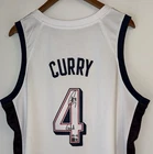 Stephen Curry "Gold" Signed Nike 2024 USA Olympics Jersey Warriors USASM BAS LOA