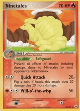Ninetales 22/101 Rare Hidden Legends Pokemon Lightly Played