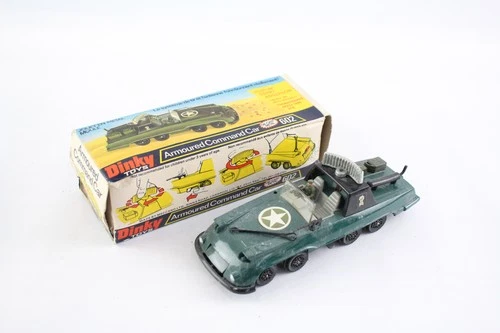 Vintage Dinky Toys 602 Armoured Command Car Gerry Anderson Boxed Diecast Model