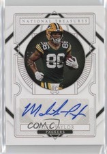 2020 Panini National Treasures Holo Silver 5/25 Malik Taylor #119 Auto 15gv