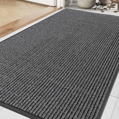Front Door Mat 36X48, Heavy Duty Durable Indoor Outdoor Entrance Doormat, All-We