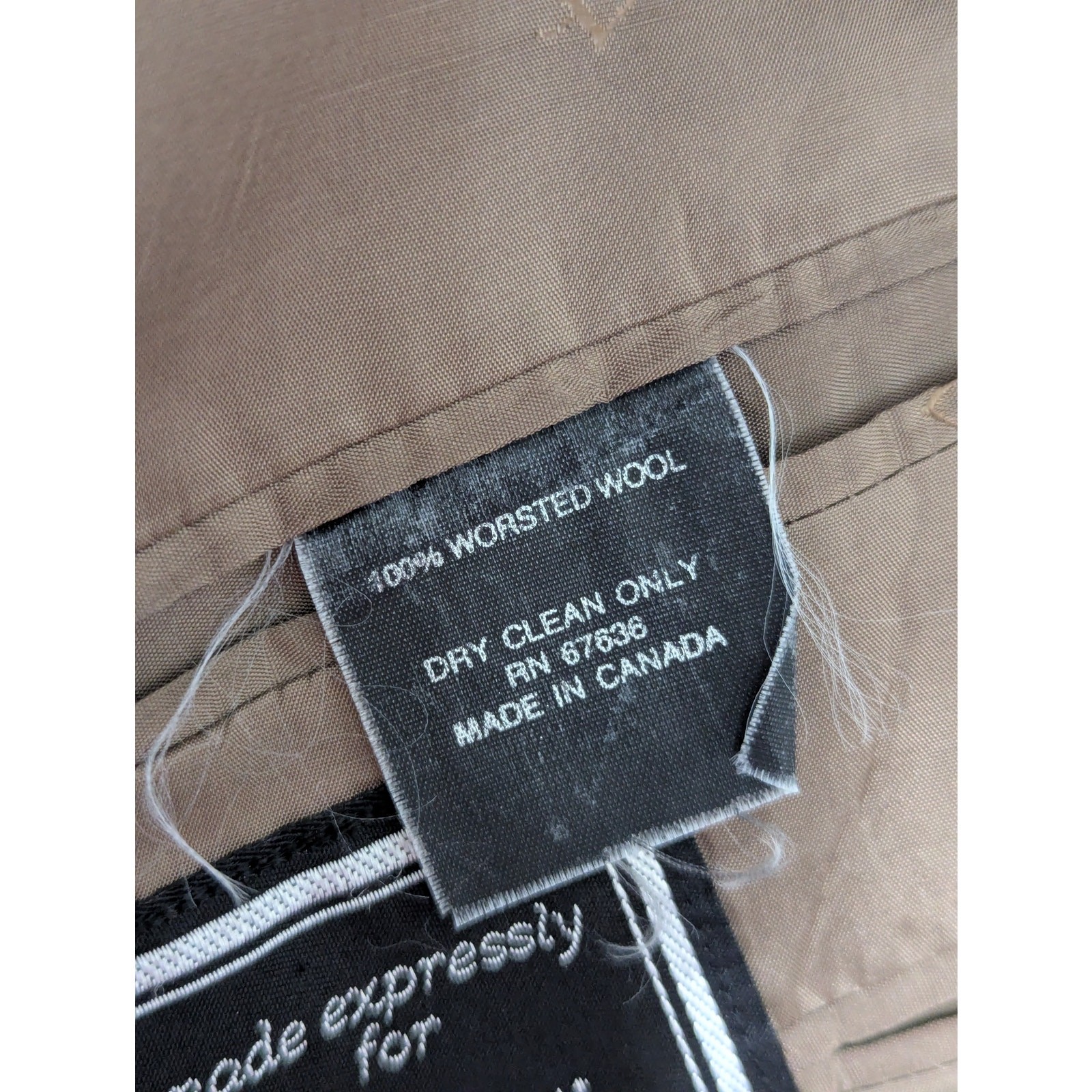 Giacca blazer giacca tuta lana peggiorata Yves Saint Laurent vintage uomo 44R preppy