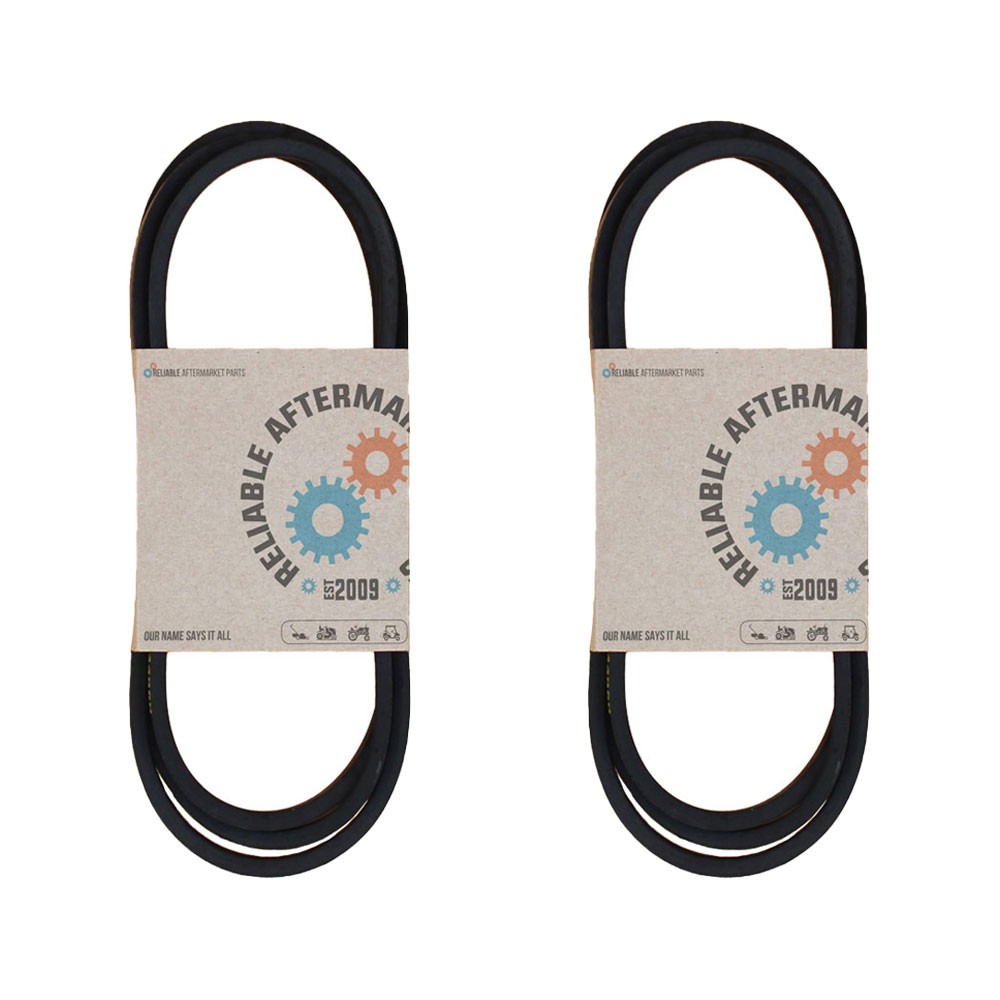 Qty 2 Husqvarna Deck Belt Replacement Fits Model 531300766