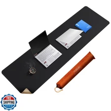 Mydours Extra Long 63" x 19.7" Desk Mat for Professionals - Cork Backing and 