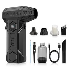 Compressed Air Duster, 180000RPM Electric Air Duster with Vacuum, Rechargeabl...